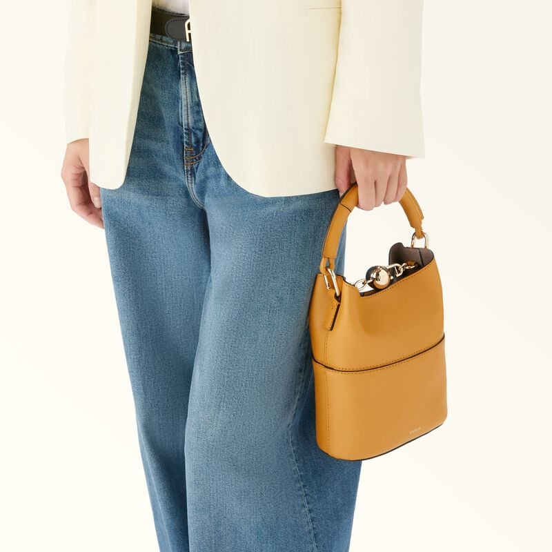 Furla Senape+Vaniglia Int.