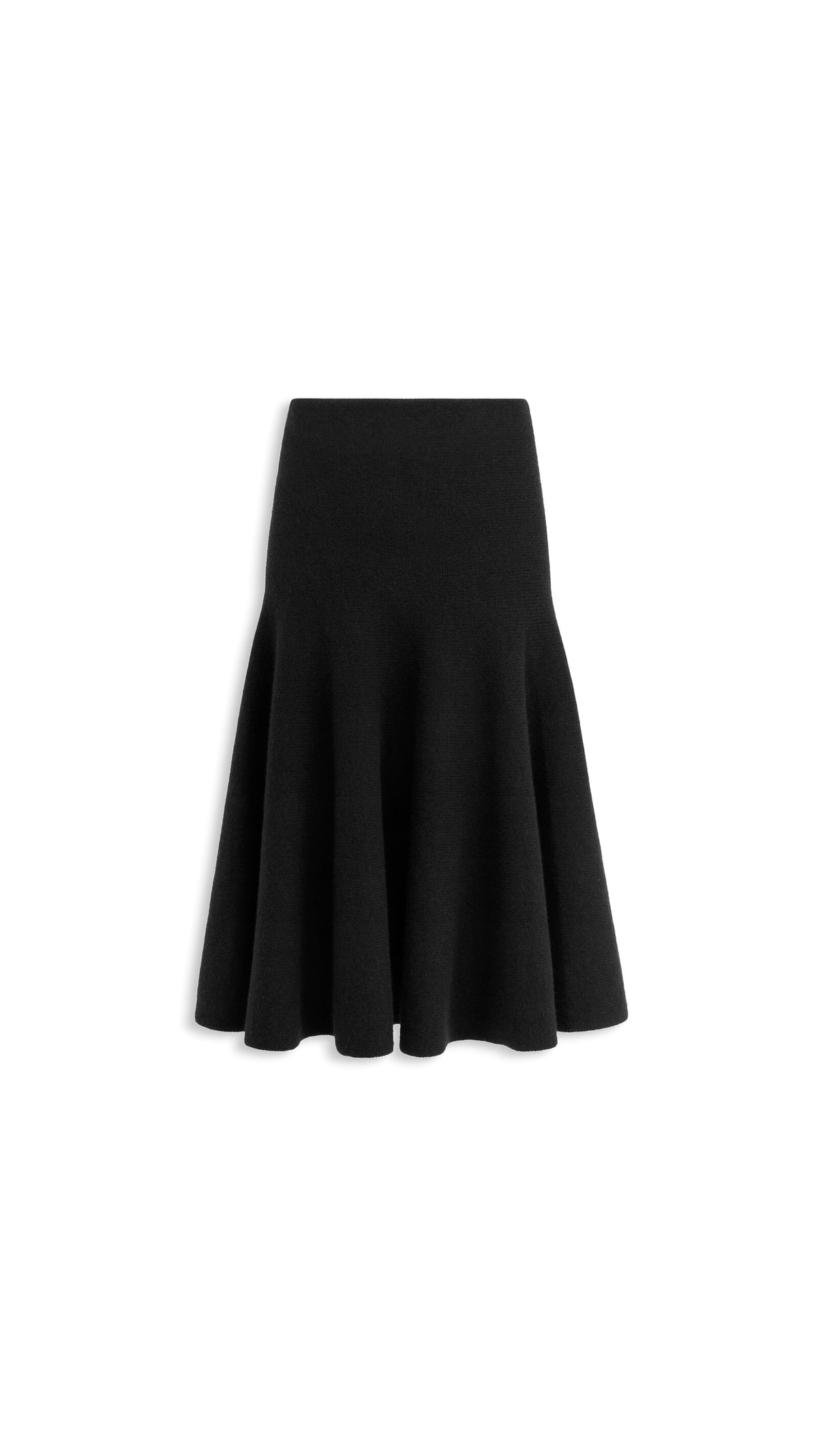 Alaïa Cashmere Flared Skirt
