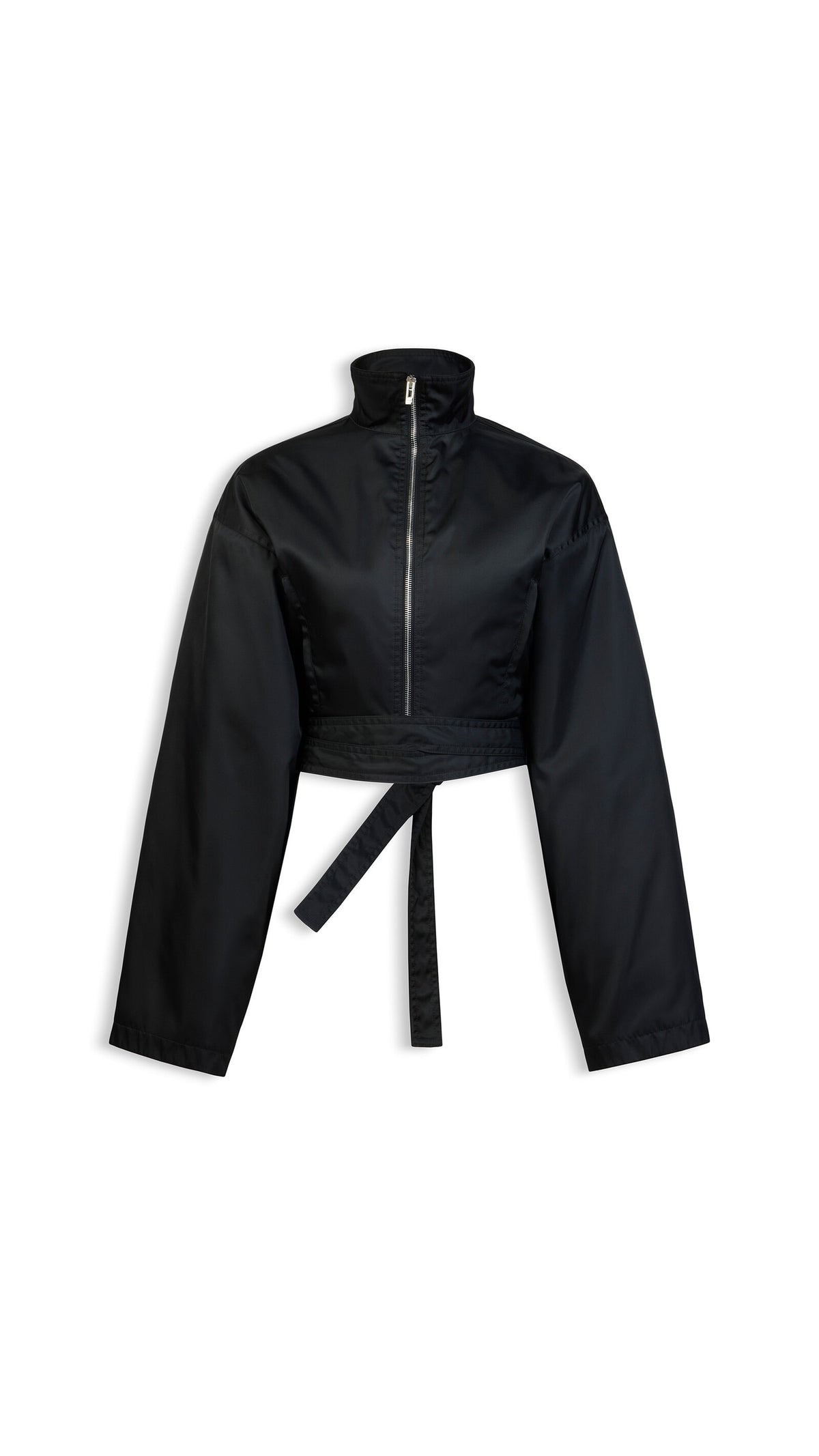 Alaïa Taffeta Belted Bomber