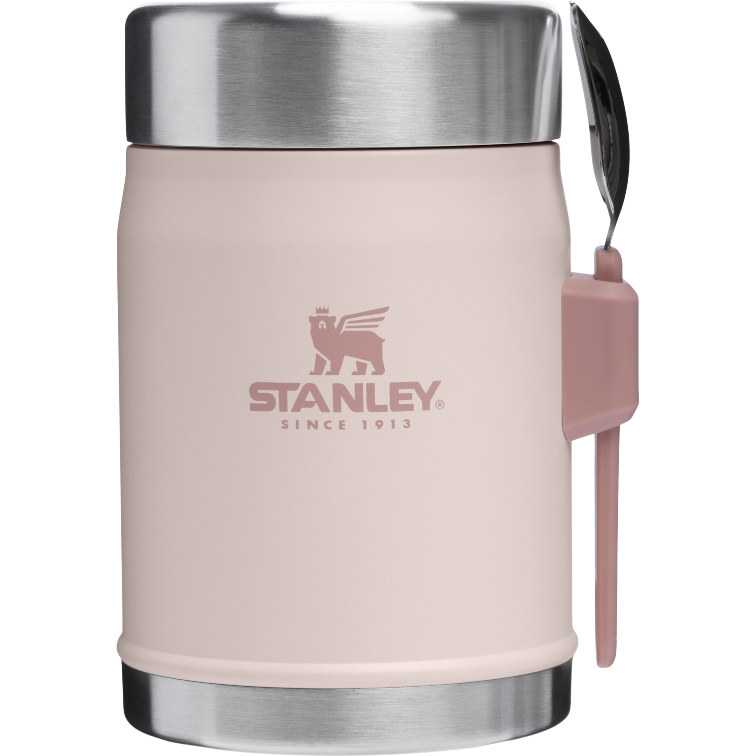 Stanley Classic Legendary Food Jar + Spork | 14 OZ Rose Quartz Rose Quartz