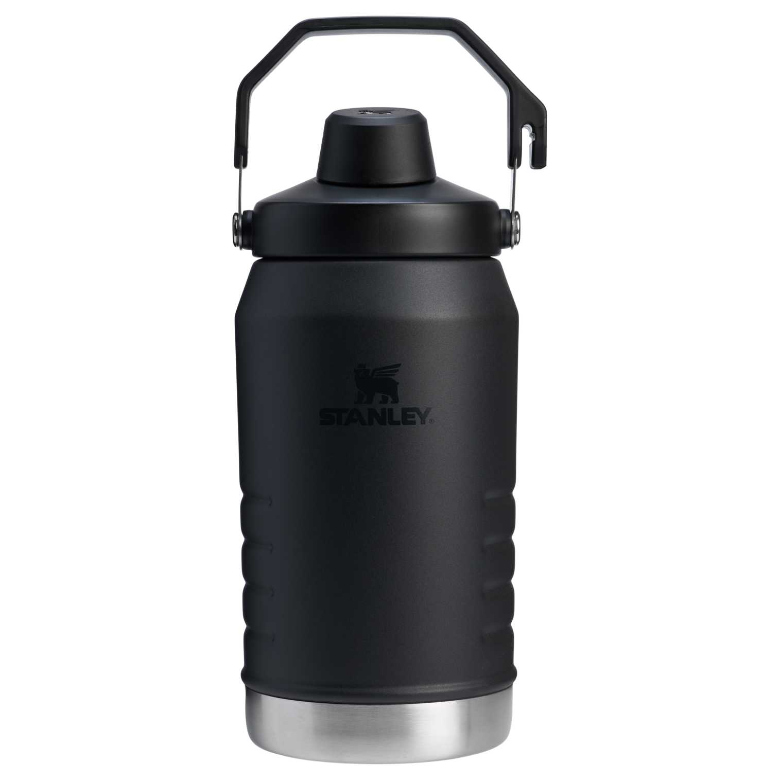 IceFlow Jug with Fast Flow Lid | 64 OZ Black 2.0 Black 2.0