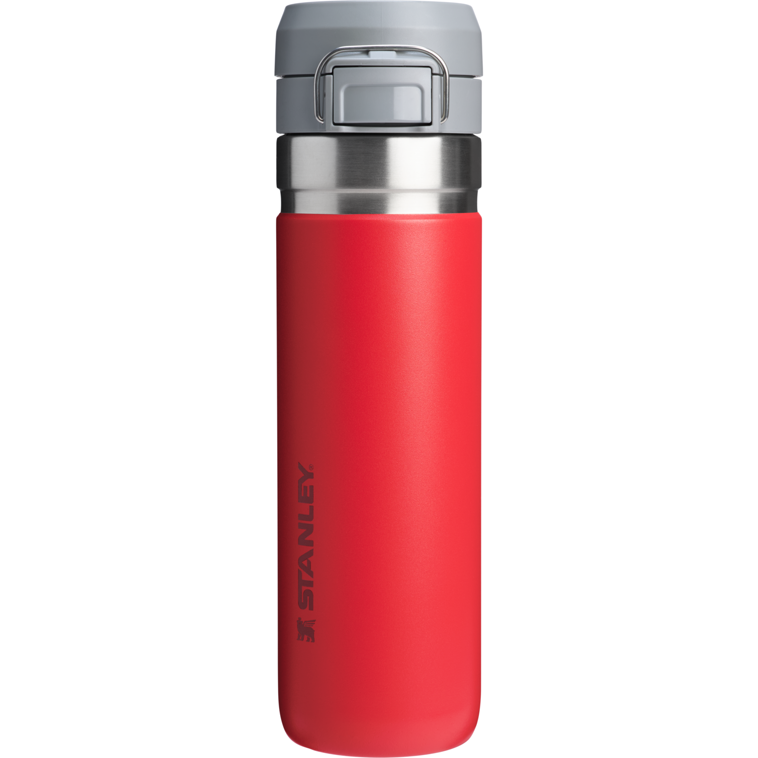 Stanley The Quick Flip Go Bottle | 24 OZ Chili Red Chili Red