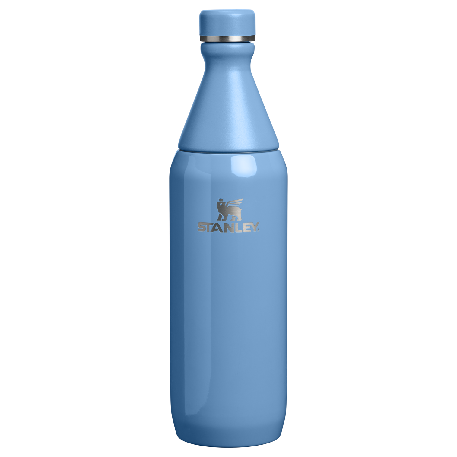 Stanley All Day Slim Bottle | 20 OZ | Stanley Create Blue Sky Gloss Blue Sky Gloss