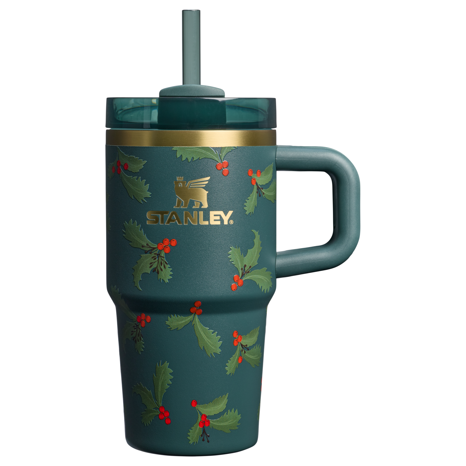 Stanley The Cheers & Cheer Quencher H2.O Flowstate Tumbler | 20 OZ Holiday Botanical Holiday Botanical