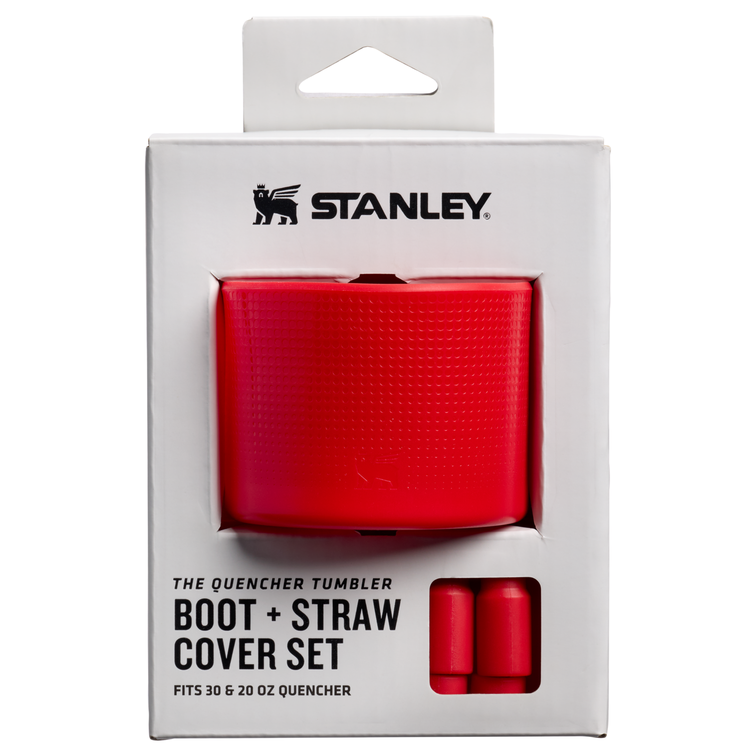Stanley Quencher Boot and Straw Cover Set | 20 OZ Chili Red Chili Red
