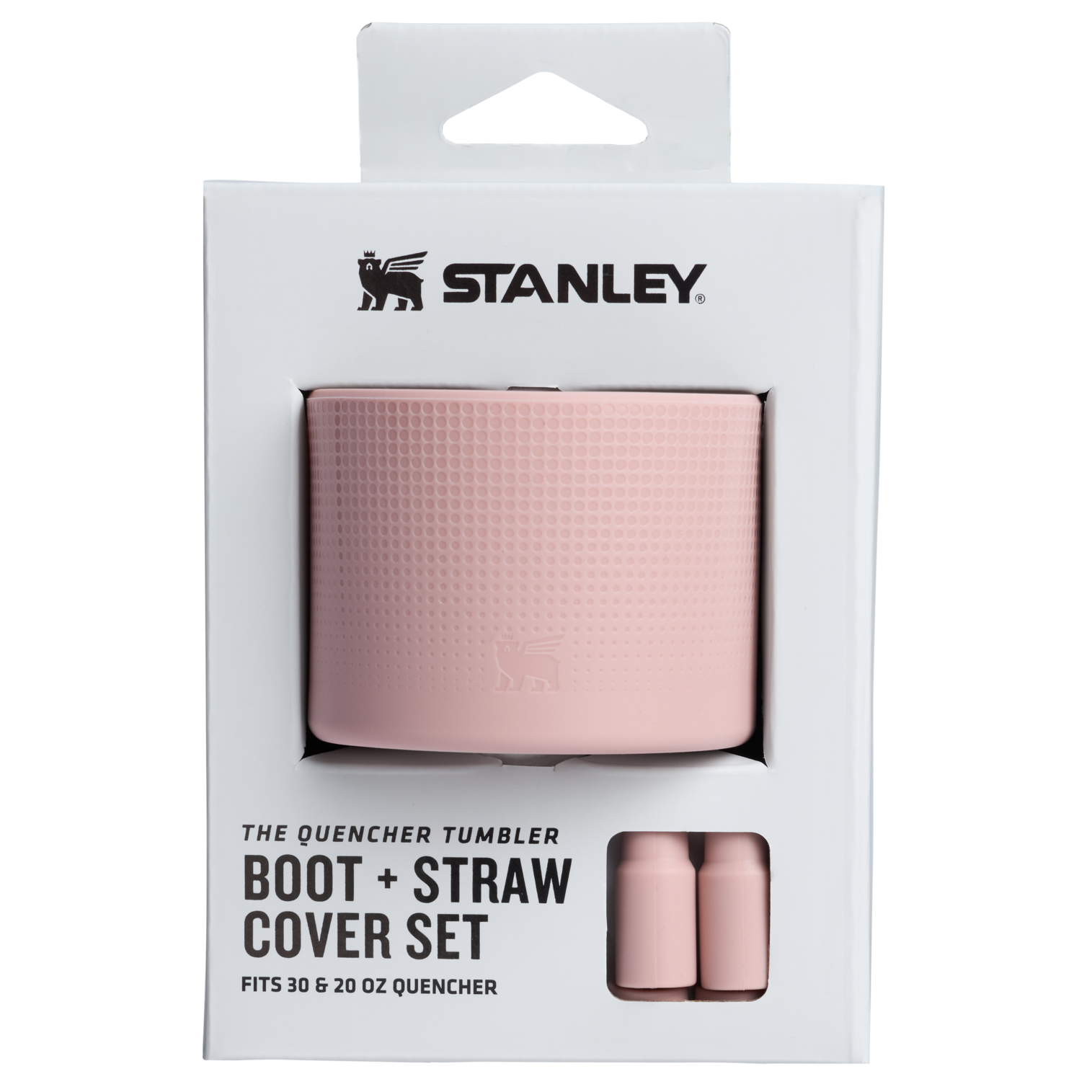 Stanley Quencher Boot and Straw Cover Set | 20 OZ Pink Dusk Pink Dusk