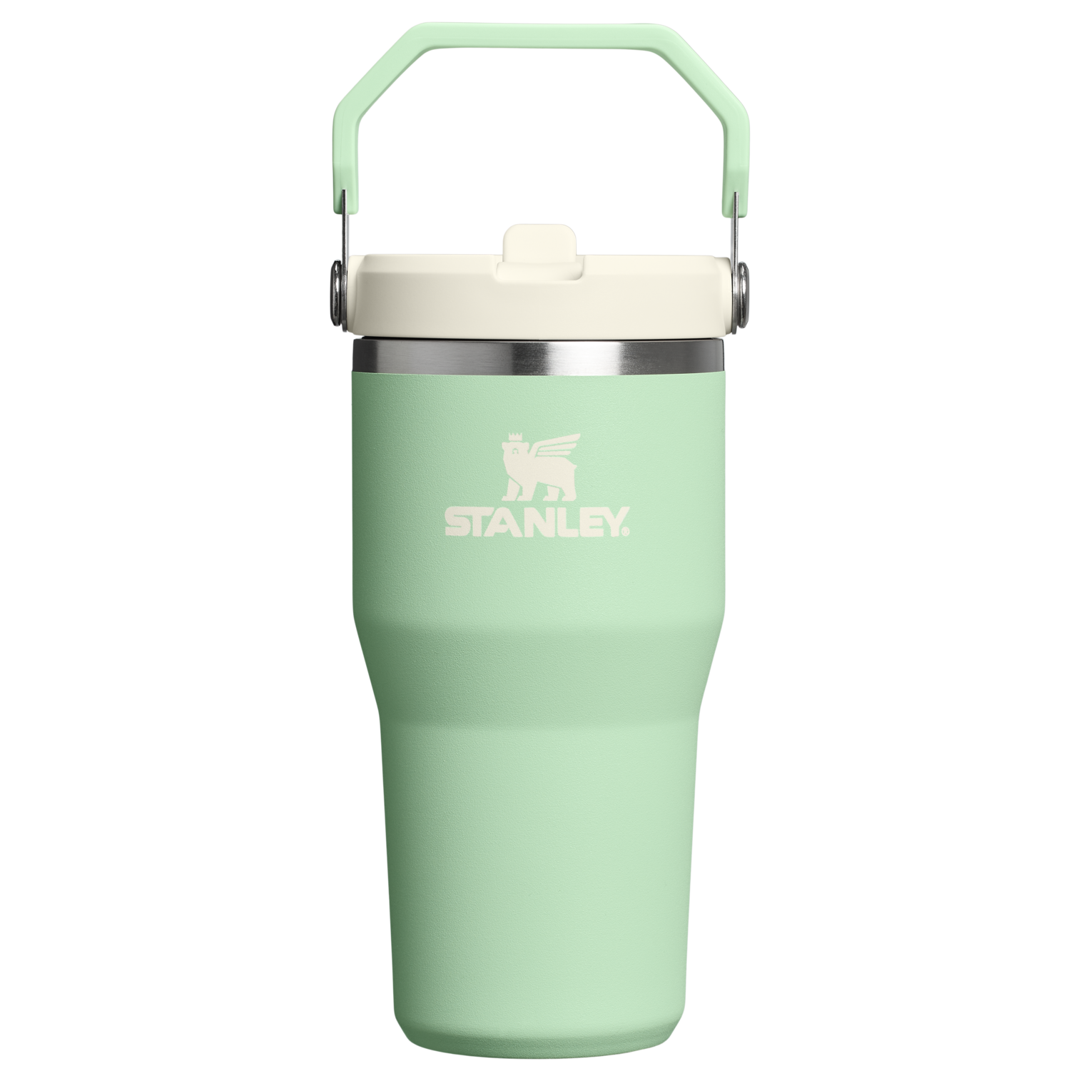 The IceFlow Flip Straw Tumbler | 20 OZ Pistachio Pistachio