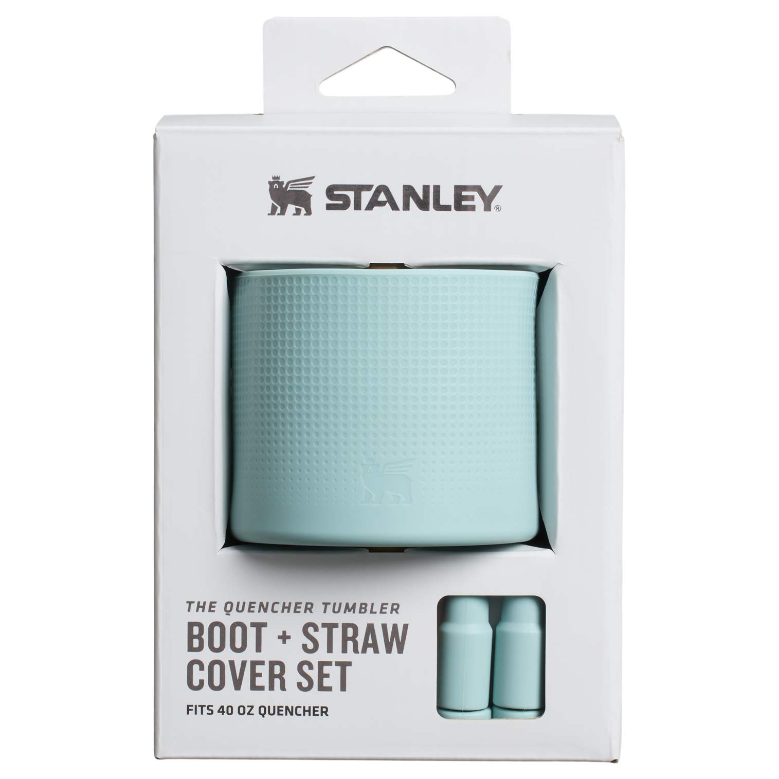 Stanley Quencher Boot and Straw Cover Set | 40 OZ Seafoam Seafoam