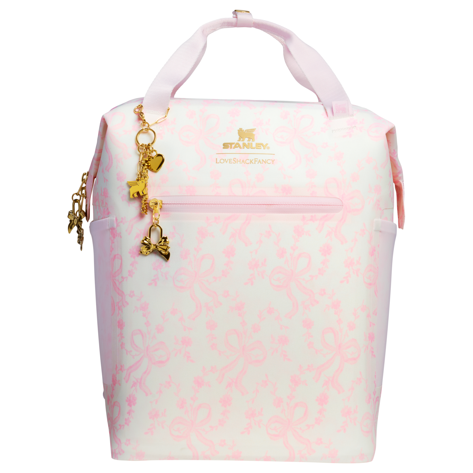 Stanley 1913 x LoveShackFancy Holiday All Day Madeleine Mini Cooler Backpack | 20 Can | 14 QT | 13.2 L Coquette Bow Chantilly Coquette Bow Chantilly