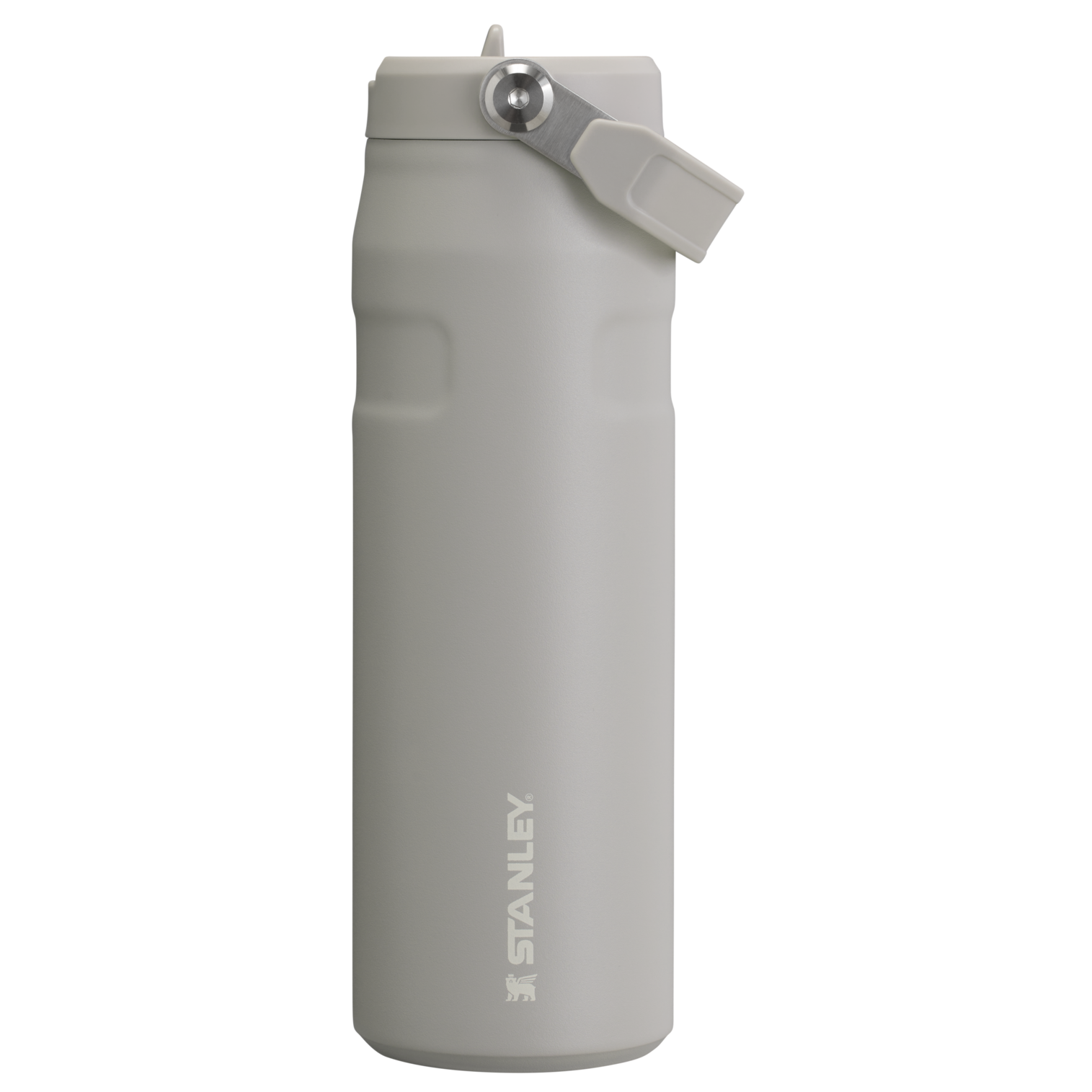 The IceFlow Bottle with Flip Straw Lid | 24 OZ - Stanley Create Ash Ash