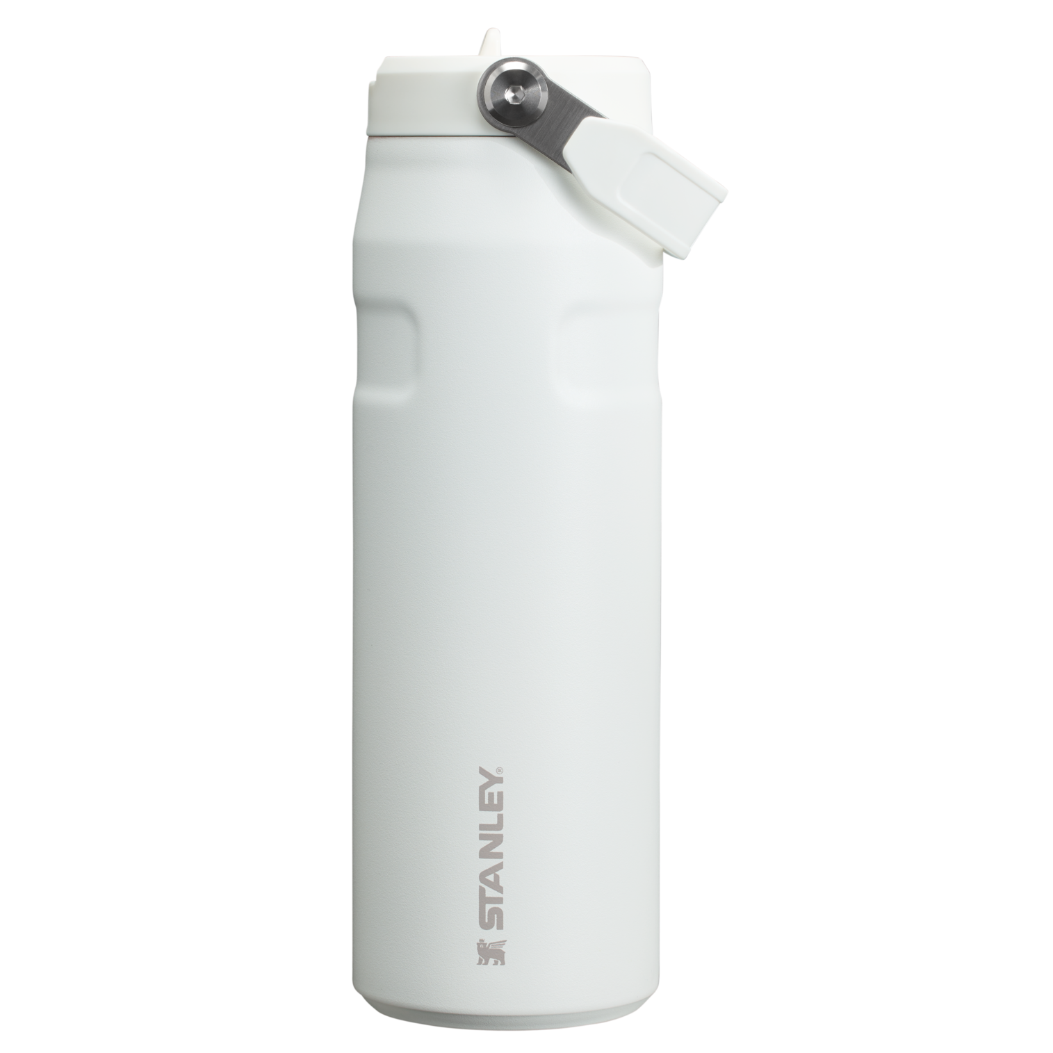 The IceFlow Bottle with Flip Straw Lid | 24 OZ Frost Frost