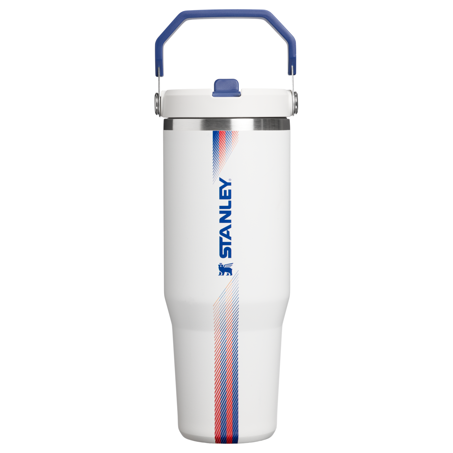 The Country Collection IceFlow Tumbler | 30 OZ Team White Dark Blue Team White Dark Blue