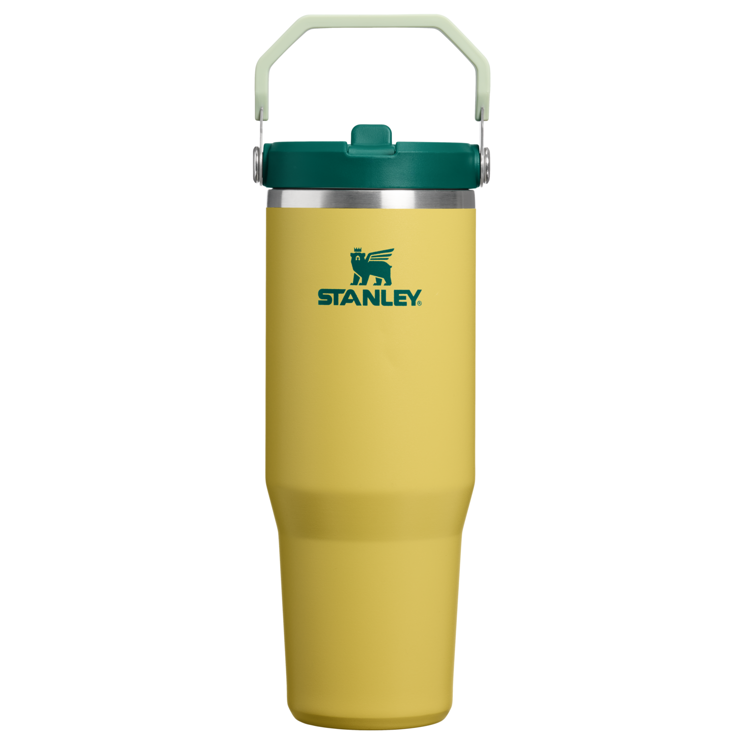 Stanley The IceFlow Flip Straw Tumbler | 30 OZ Daffodil Emerald Daffodil Emerald
