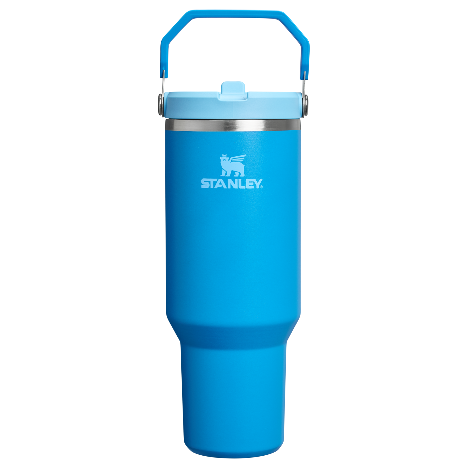 The IceFlow Flip Straw Tumbler | 40 OZ - Stanley Create Azure Azure