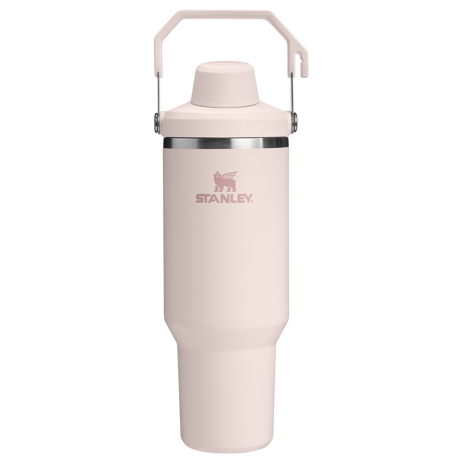 Stanley The IceFlow Tumbler with Fast Flow Lid | 40 OZ Rose Quartz Rose Quartz