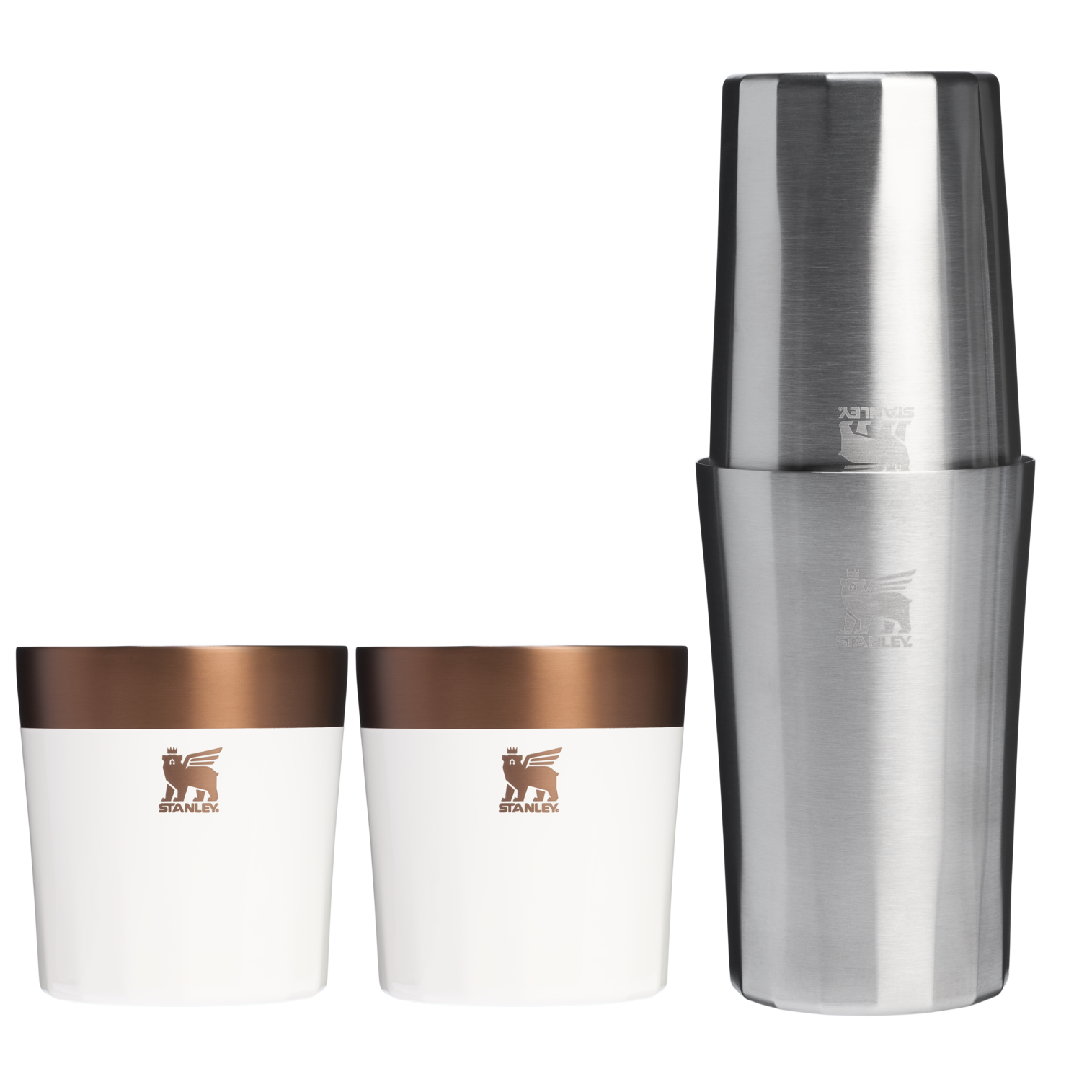 The Lifted Spirits Prismatic Craft Cocktail Set | 6 OZ/12 OZ Gilded Marshmallow Gilded Marshmallow