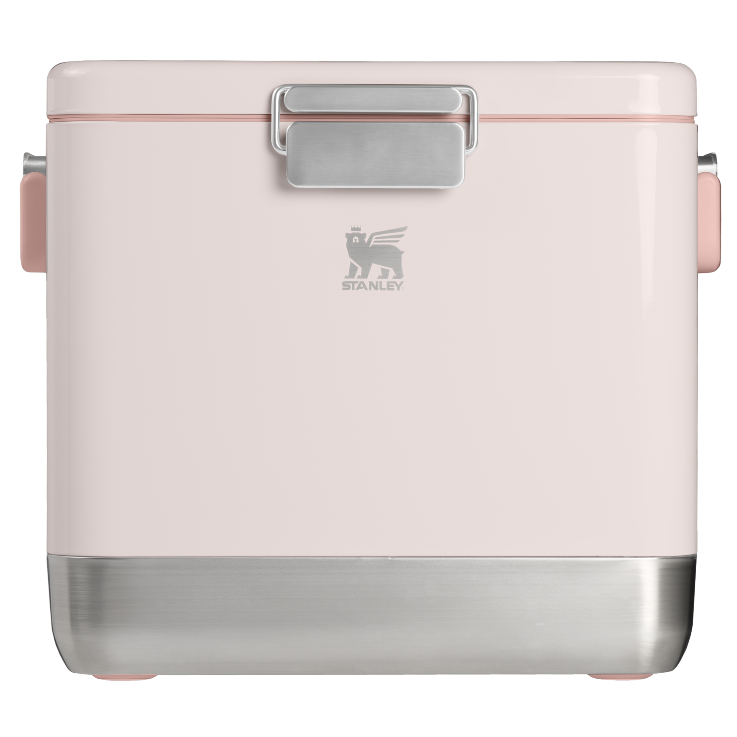 The Stanley Lifted Spirits Steel Cooler | 55 QT Rose Quartz Rose Quartz