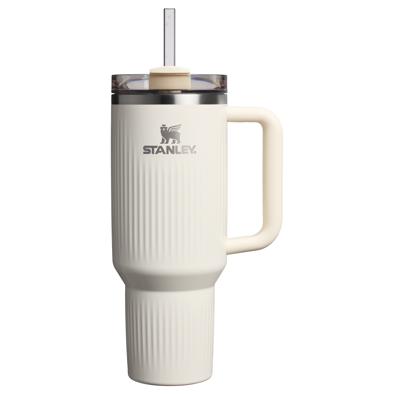 Stanley The Quencher H2.0 Fluted Tumbler | 40 OZ Cream Gloss Cream Gloss