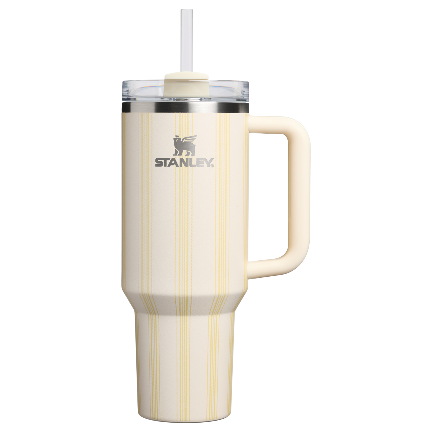 The Quencher H2.0 Flowstate Tumbler | 40 OZ Cream Picnic Stripe Cream Picnic Stripe