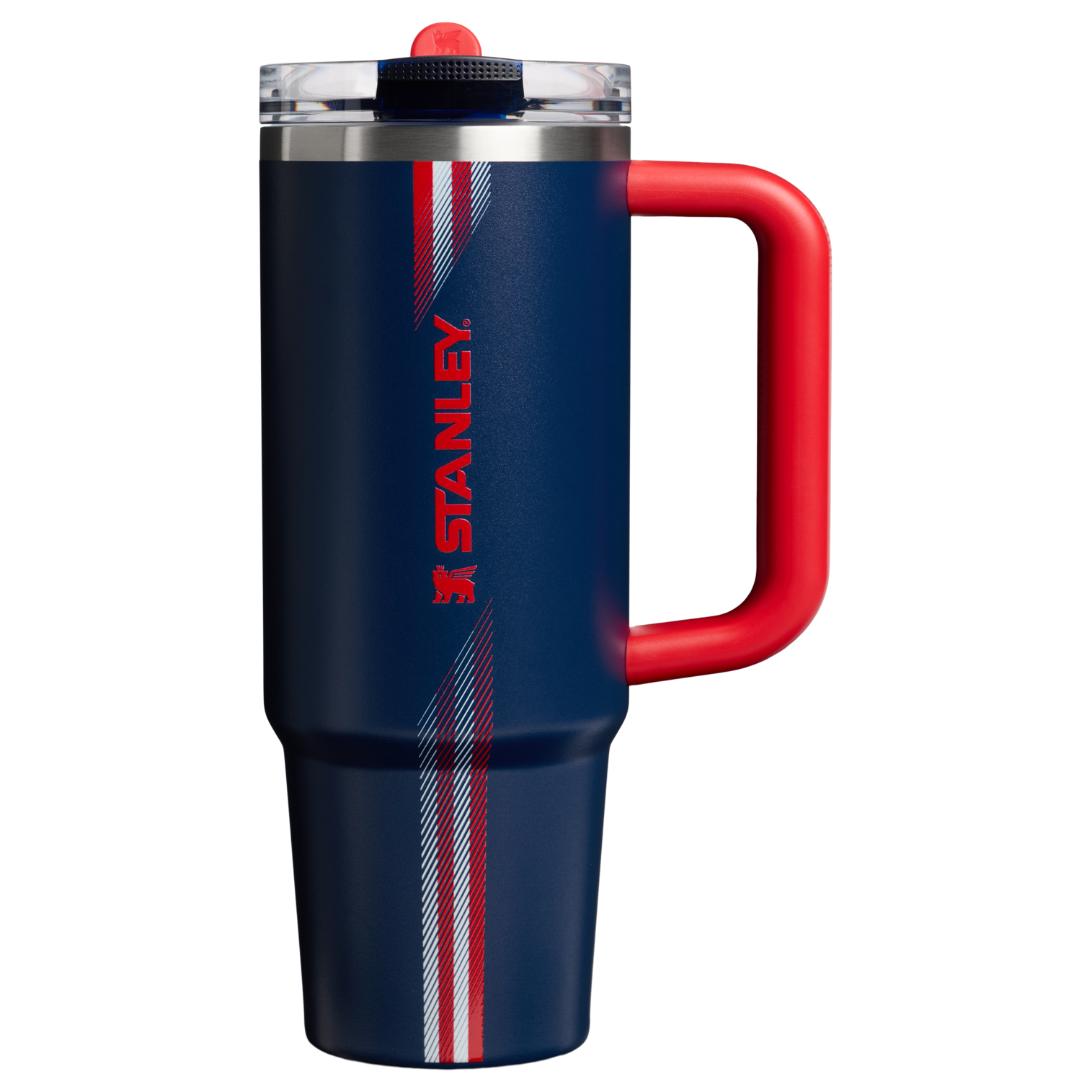 The Country Collection Quencher ProTour Flip Straw Tumbler | 30 OZ Team Navy Red Team Navy Red