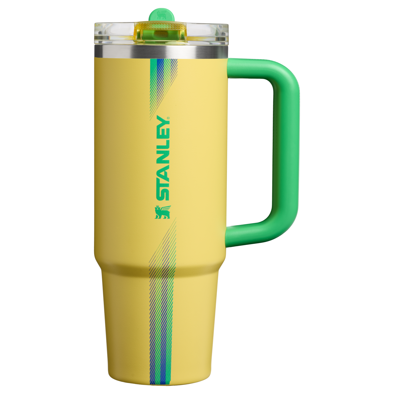 The Country Collection Quencher ProTour Flip Straw Tumbler | 30 OZ Team Yellow Green Team Yellow Green
