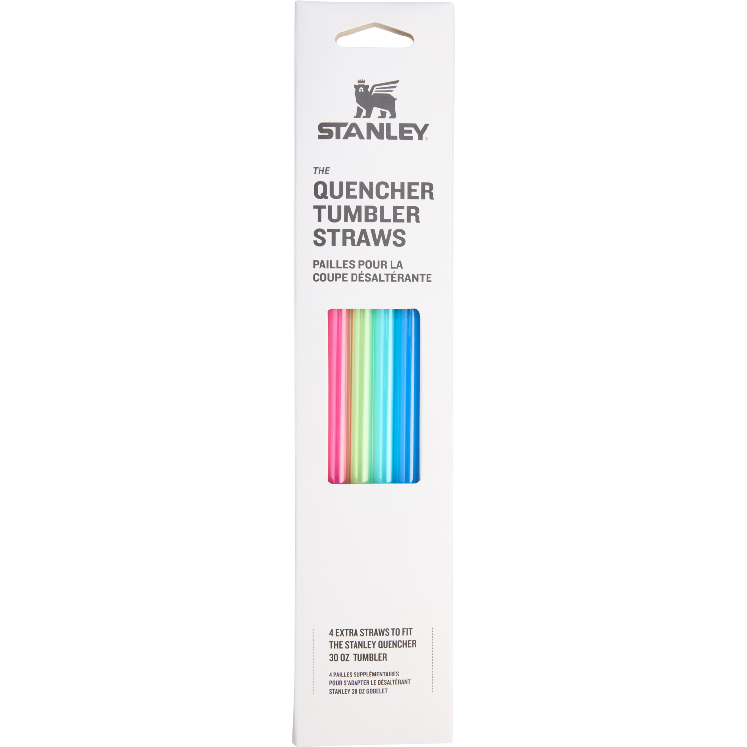 Stanley Adventure Quencher Travel Tumbler Straws | 30 OZ | 4-Pack Summer Summer