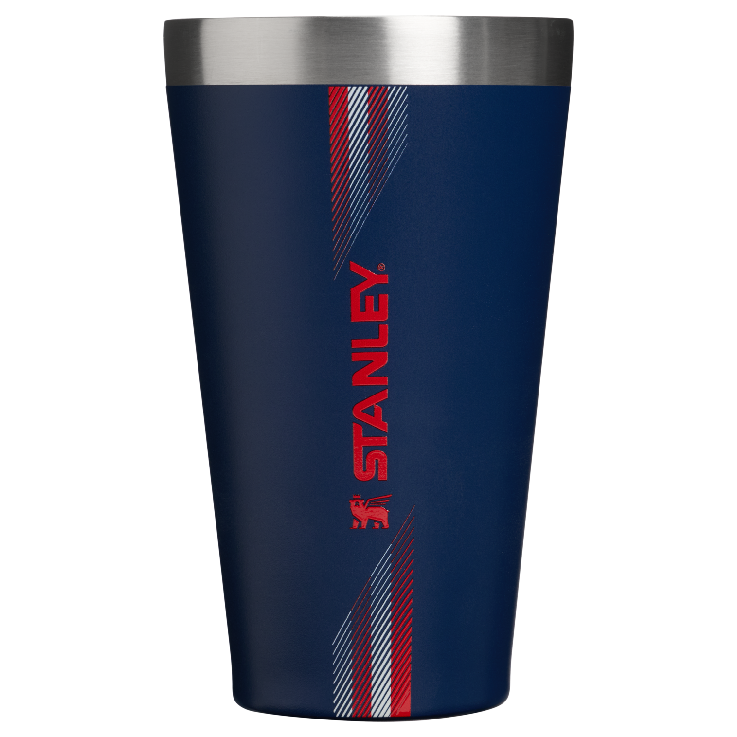The Country Collection Stacking Pint | 16 OZ Team Navy Red Team Navy Red