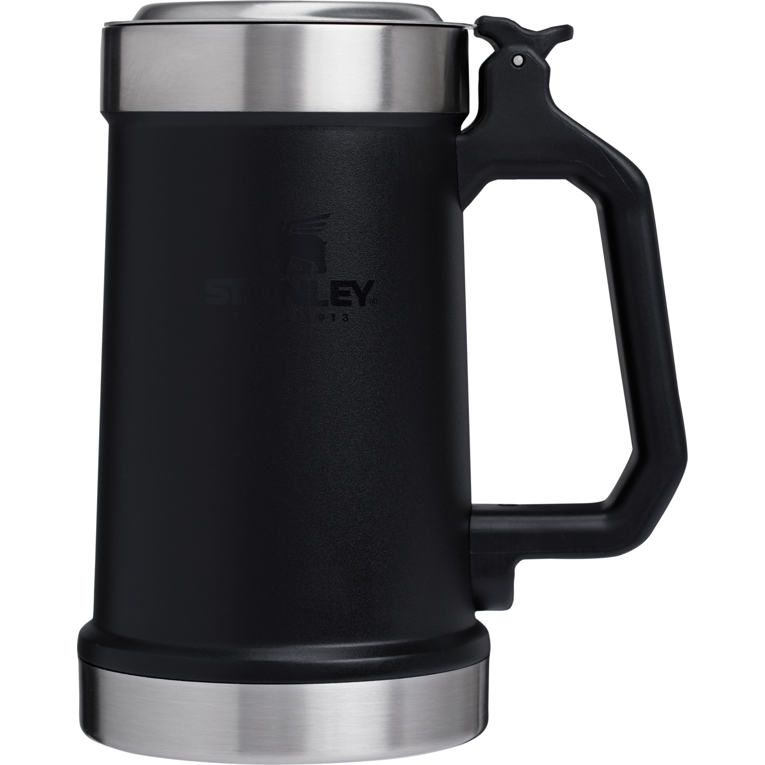 Stanley Classic Bottle Opener Beer Stein | 24 OZ Black 2.0 Black 2.0