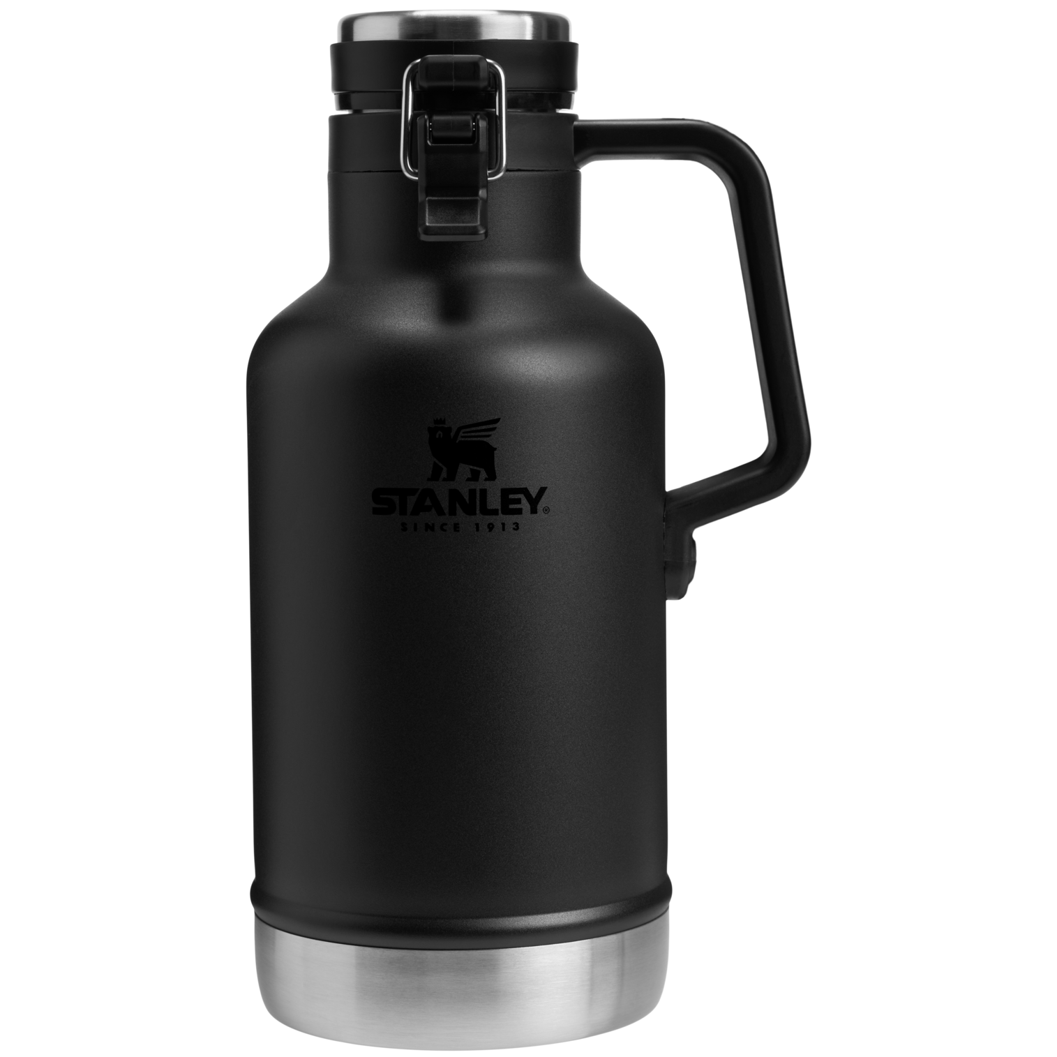 Stanley Classic Easy-Pour Growler | 64 OZ | 64 OZ Black 2.0 Black 2.0 Black 2.0