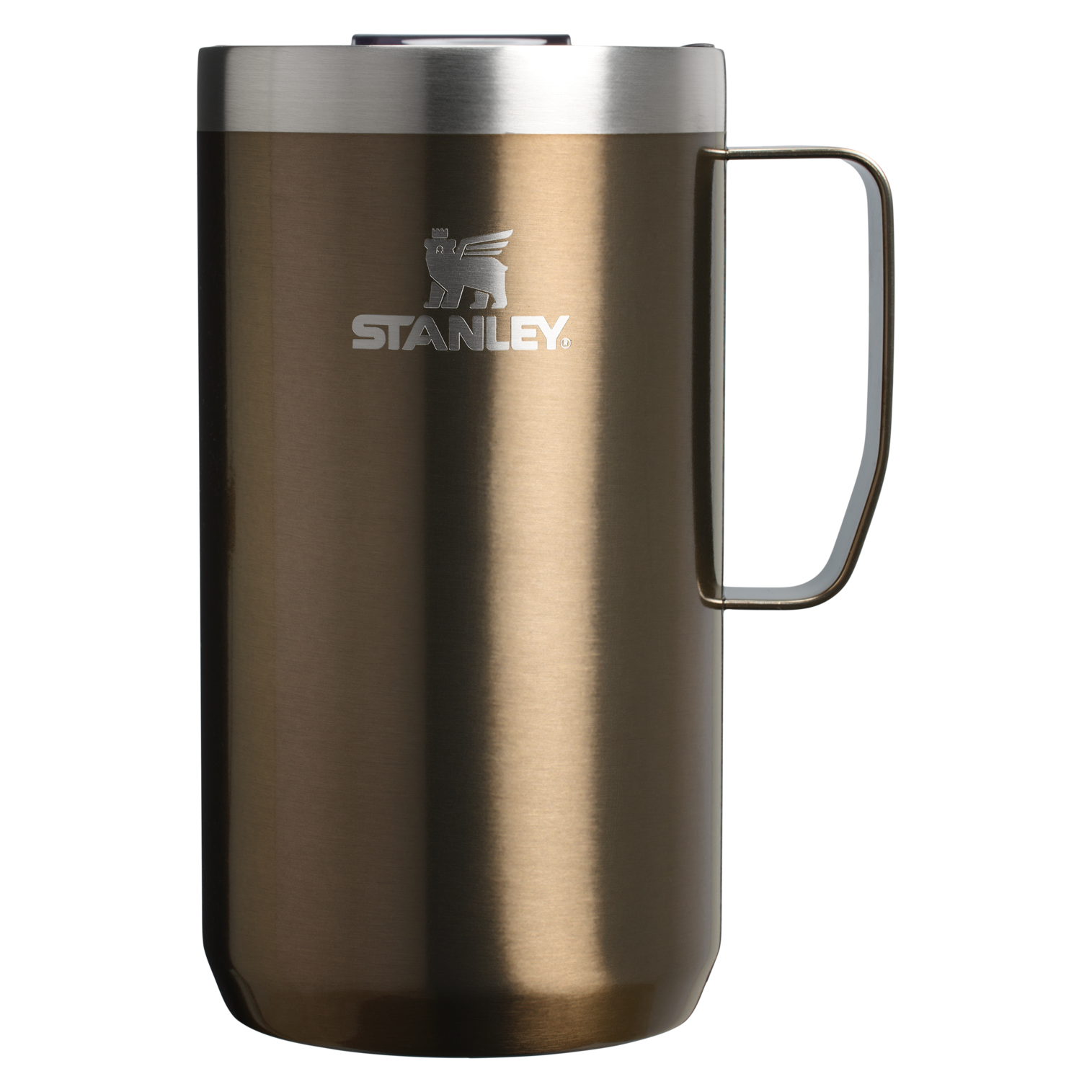 The Stay-Hot Camp Mug | 24 OZ - Stanley Create Gunmetal Shine Gunmetal Shine