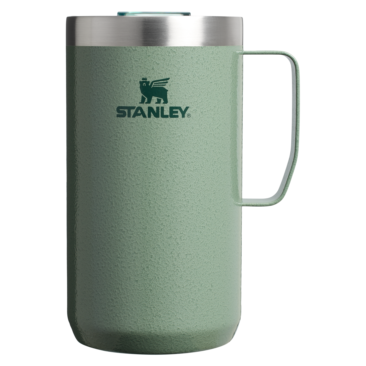 The Stay-Hot Camp Mug | 24 OZ Hammertone Green Hammertone Green