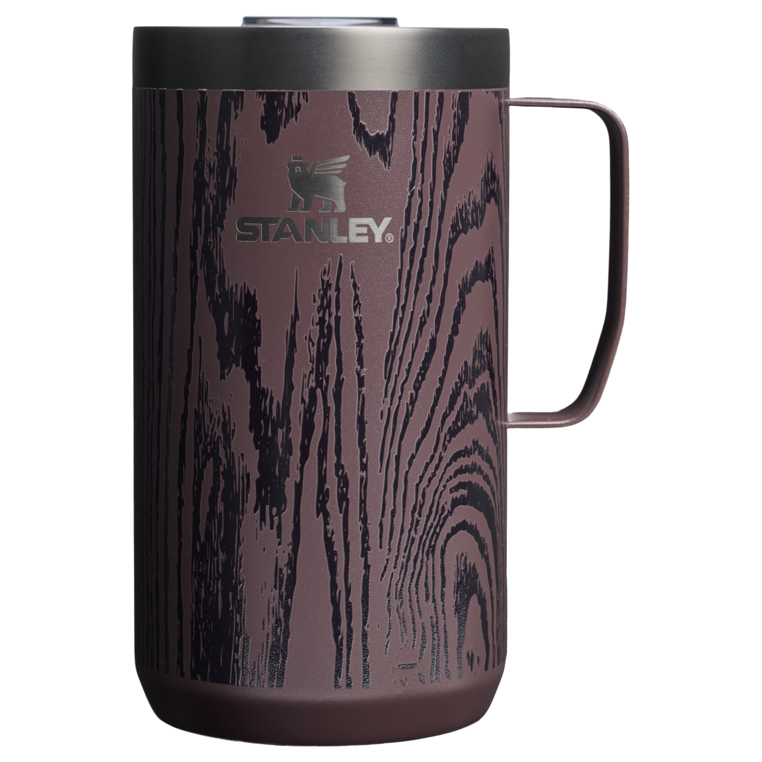Stanley The Cheers & Cheer Stay-Hot Camp Mug | 24 OZ Redwood Woodgrain Redwood Woodgrain