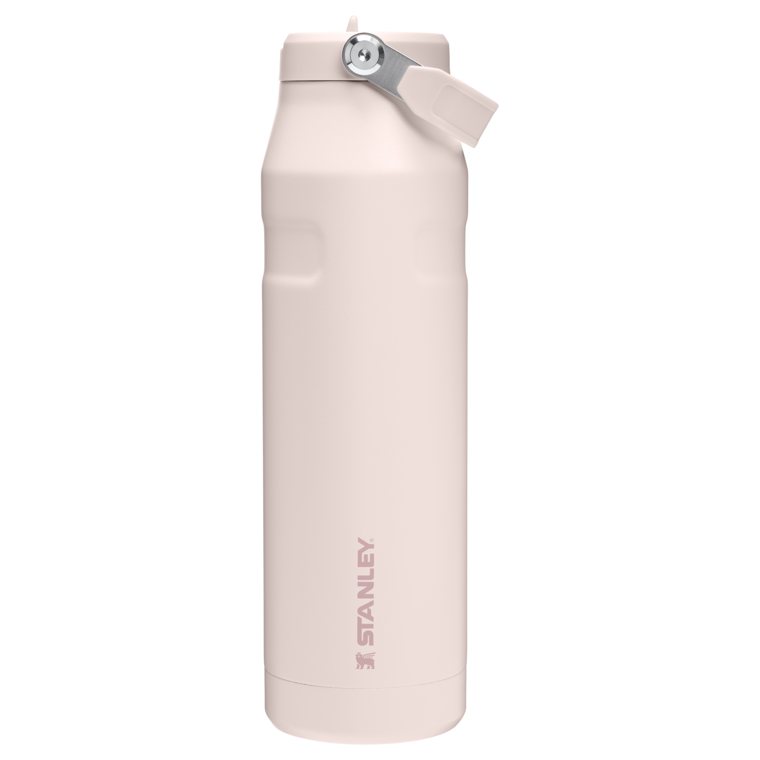 The IceFlow Bottle with Flip Straw Lid Rose Quartz Rose Quartz