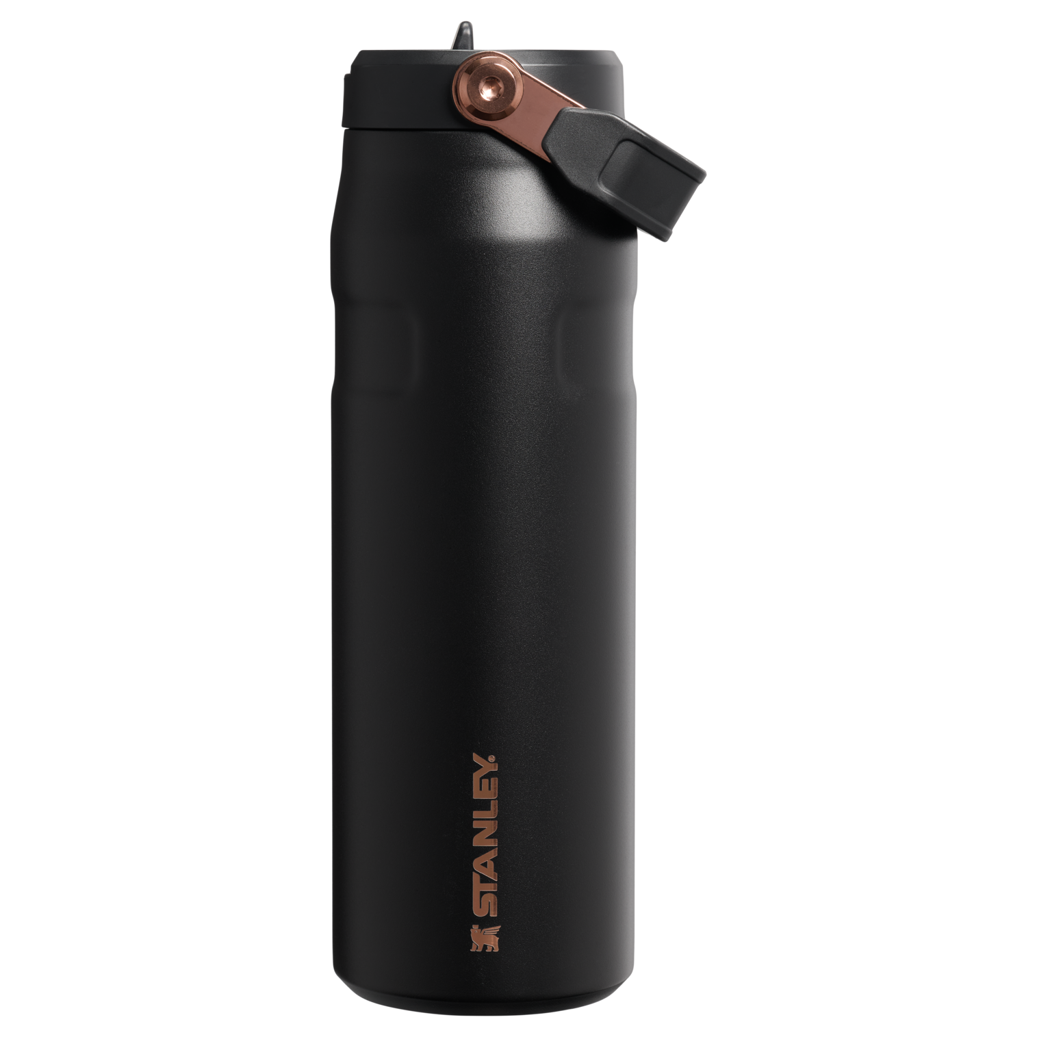 Stanley The Messi x Stanley IceFlow Flip Straw 2.0 Bottle | 24 OZ Messi GOAT Black Messi GOAT Black
