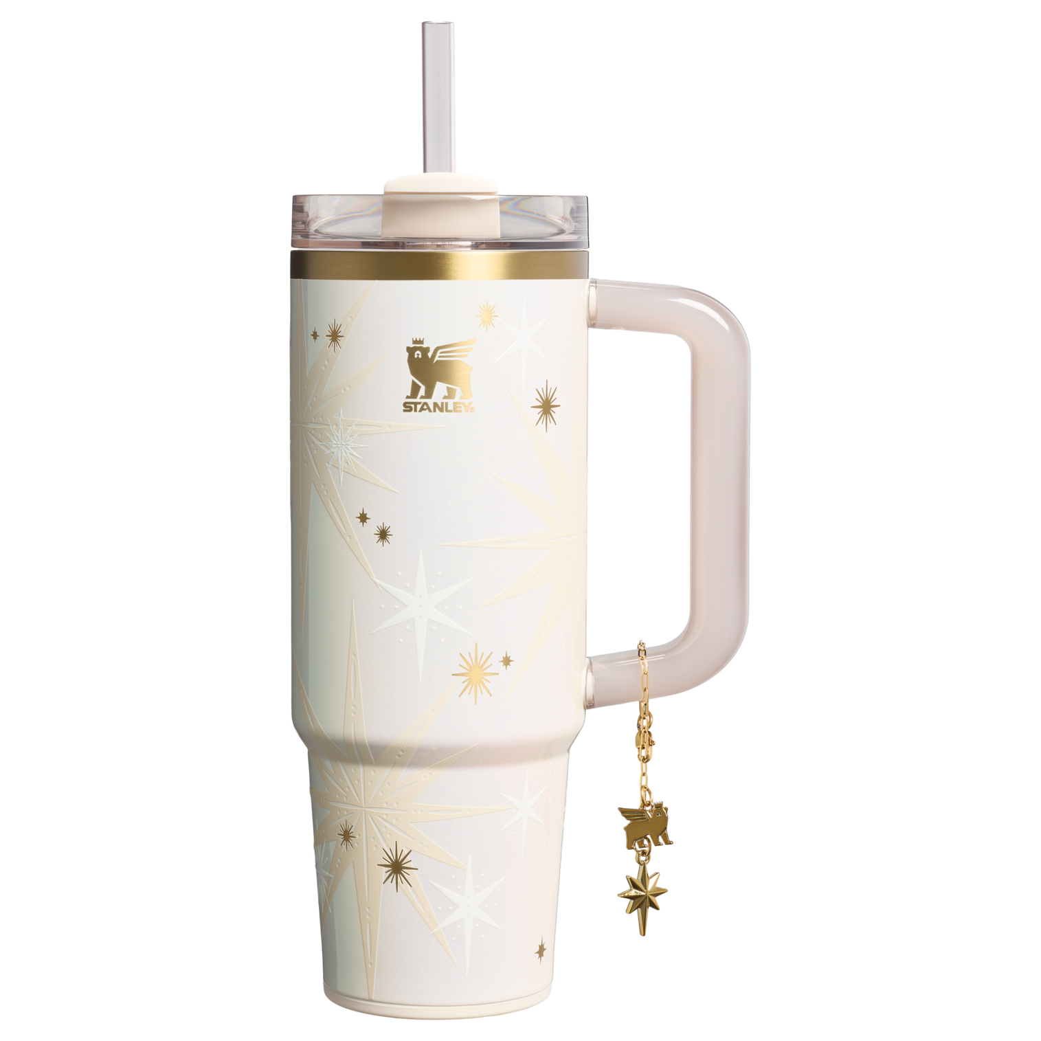 Stanley The Quencher Luxe H2.0 Flowstate Tumbler | 30 OZ Starlight Shimmer Starlight Shimmer