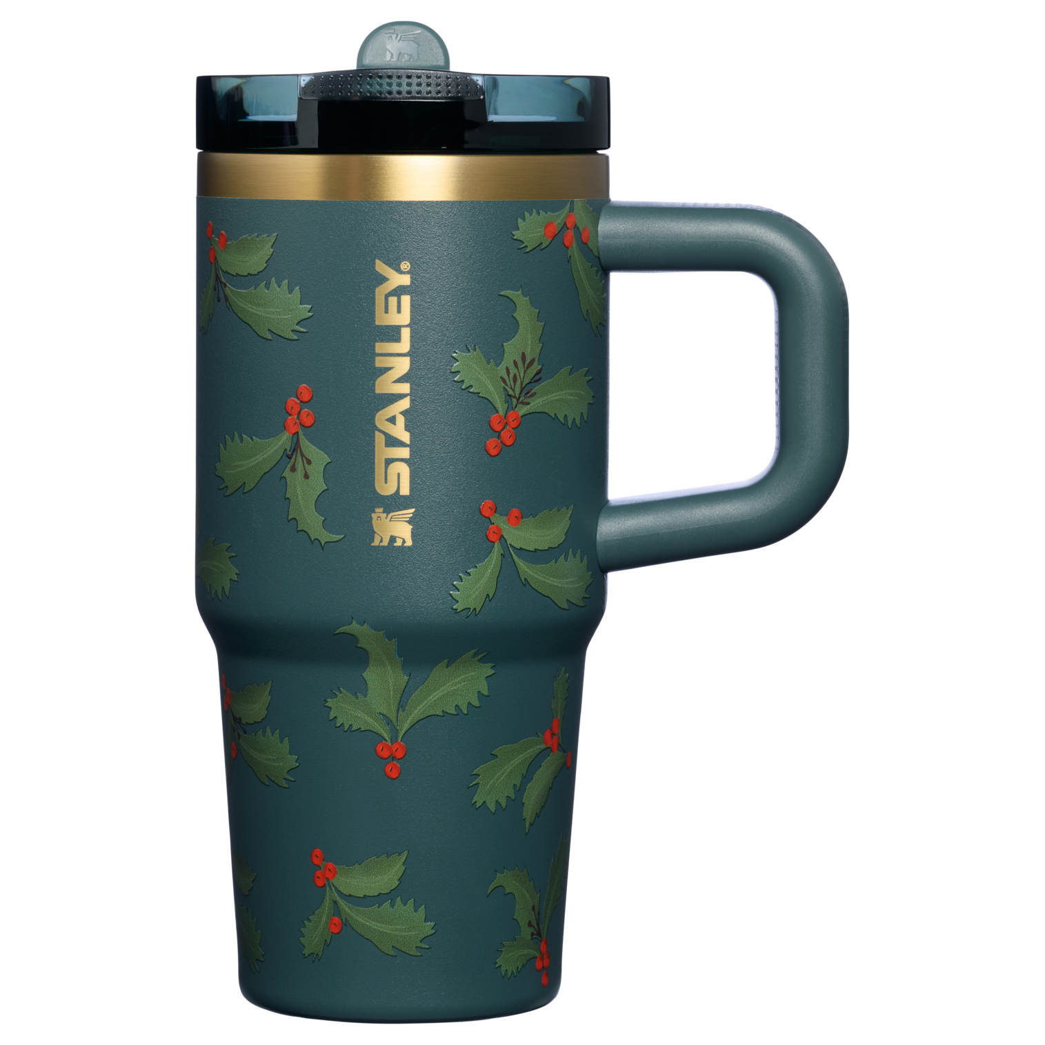 Stanley The Cheers & Cheer Quencher ProTour Flip Straw Tumbler | 14 OZ Holiday Botanical Holiday Botanical