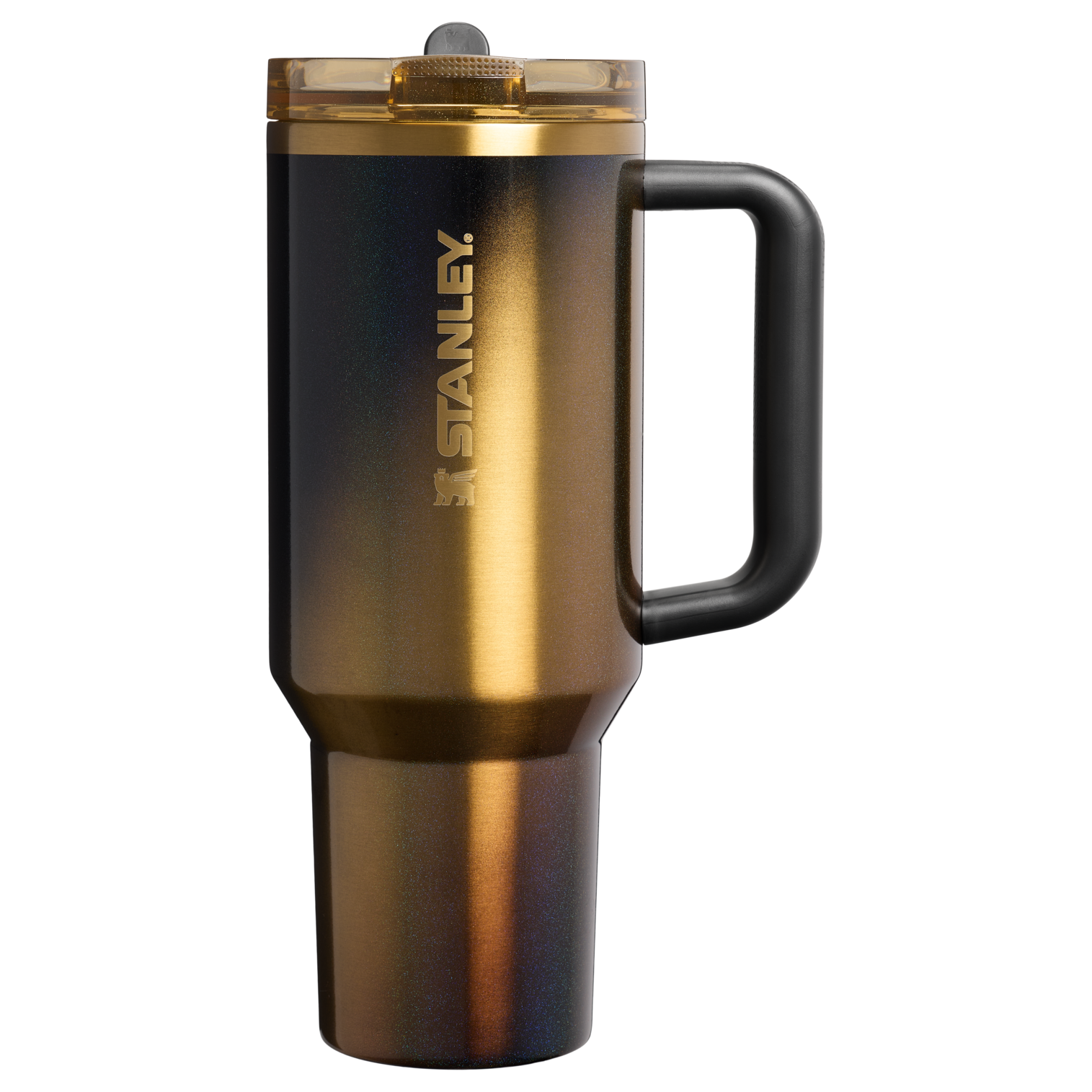 Stanley The Quencher ProTour Flip Straw Tumbler | 40 OZ Black Honey Black Honey