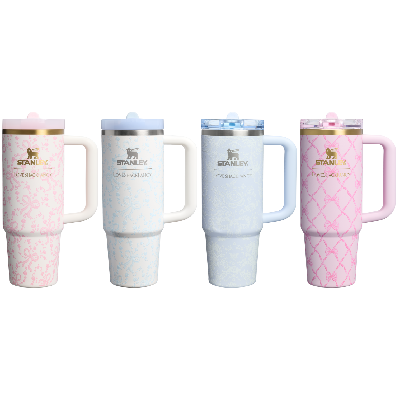 Stanley 1913 x LoveShackFancy Holiday The Quencher ProTour Set 4-pack | 30 OZ Multi Multi