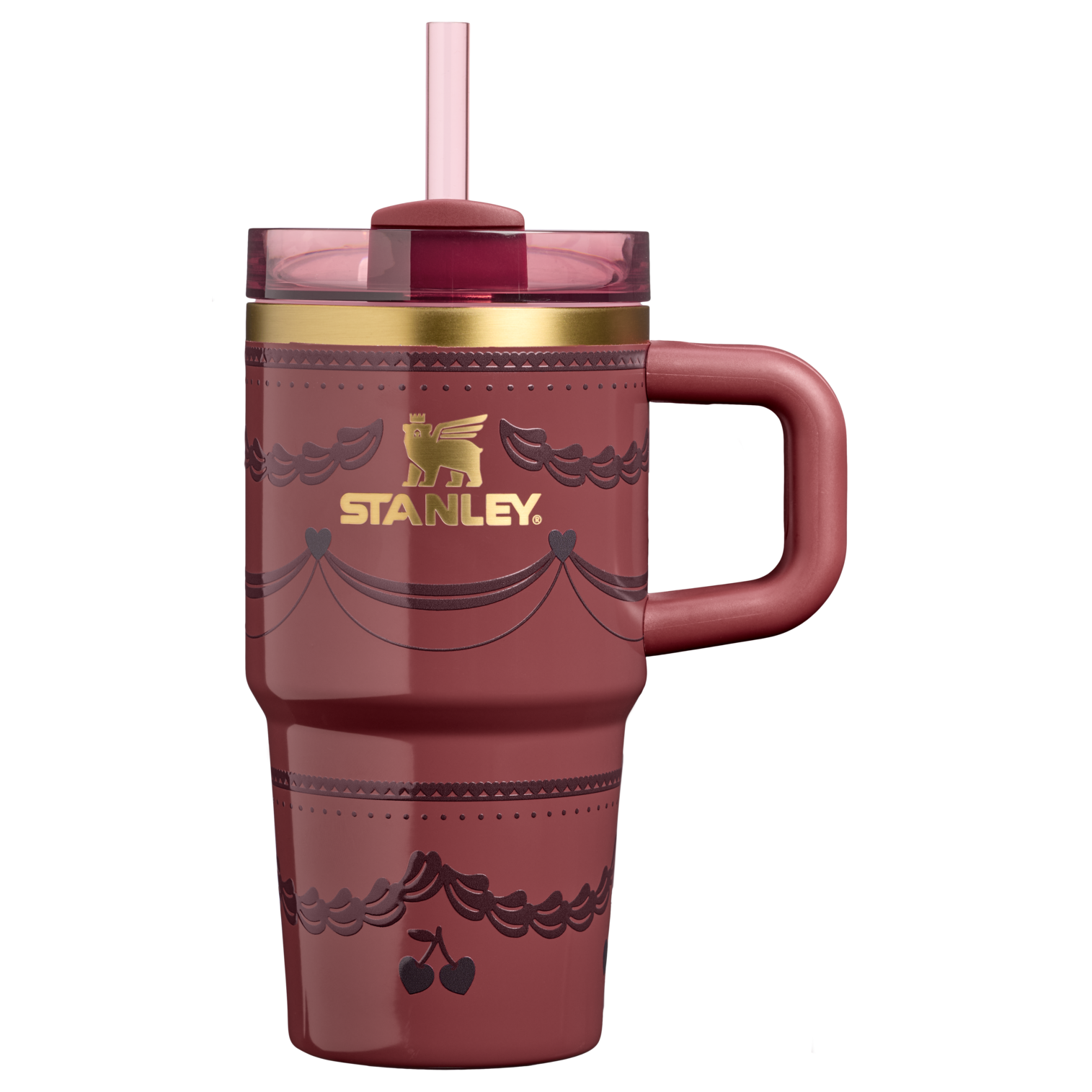 Stanley The Valentine’s Day Quencher H2.0 Flowstate Tumbler | 20 OZ Red Velvet Cake Red Velvet Cake
