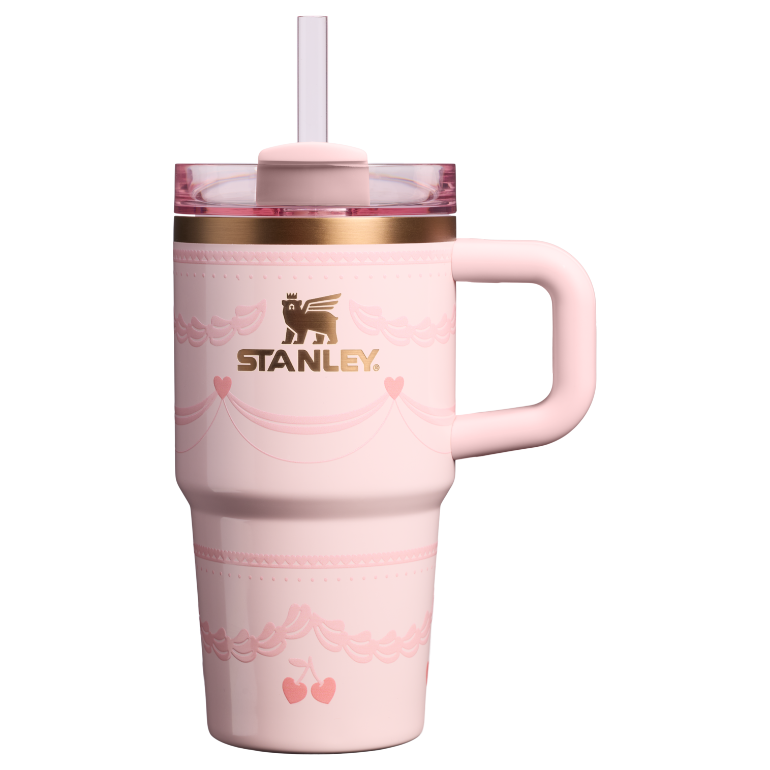 Stanley The Valentine’s Day Quencher H2.0 Flowstate Tumbler | 20 OZ Pink Velvet Cake Pink Velvet Cake