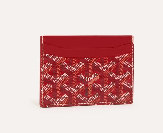 Goyard Cardholder Red