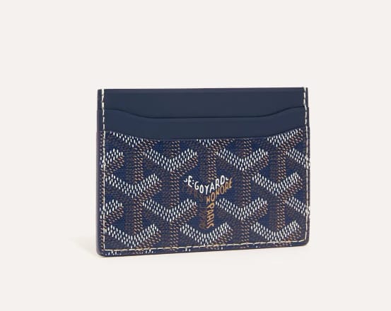 Goyard Cardholder Navy