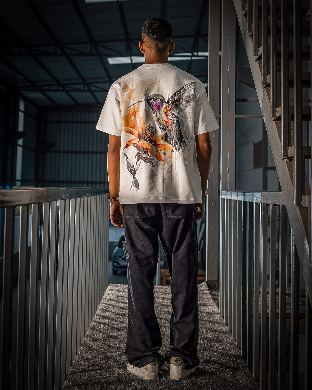 KISS OF NECTAR WHITE TEE