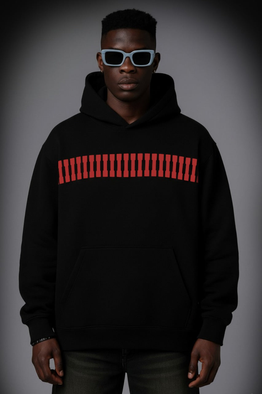 I LOVE YOU THIIIIIIS MUCH Black Hoodie