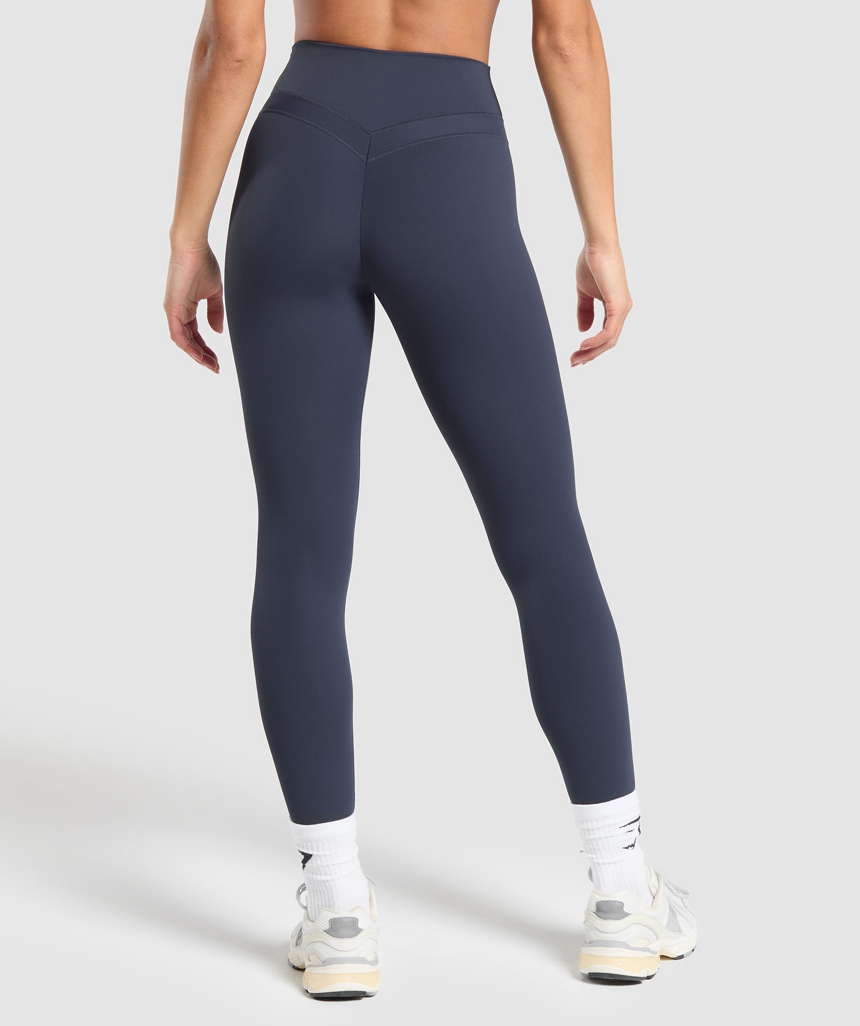 Women's Gymshark Whitney Leggings Heavy Blue