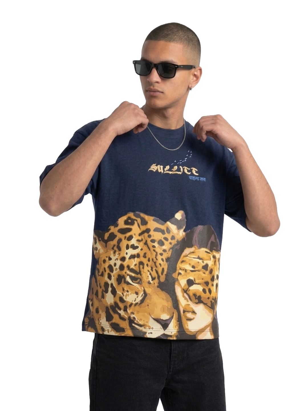 WILD LOVE LEOPARD TEE