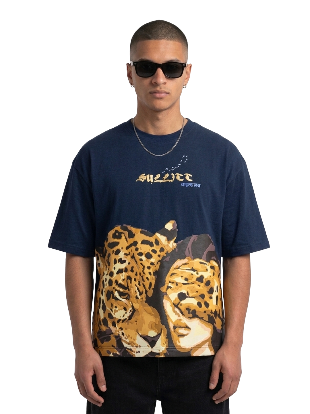WILD LOVE LEOPARD TEE