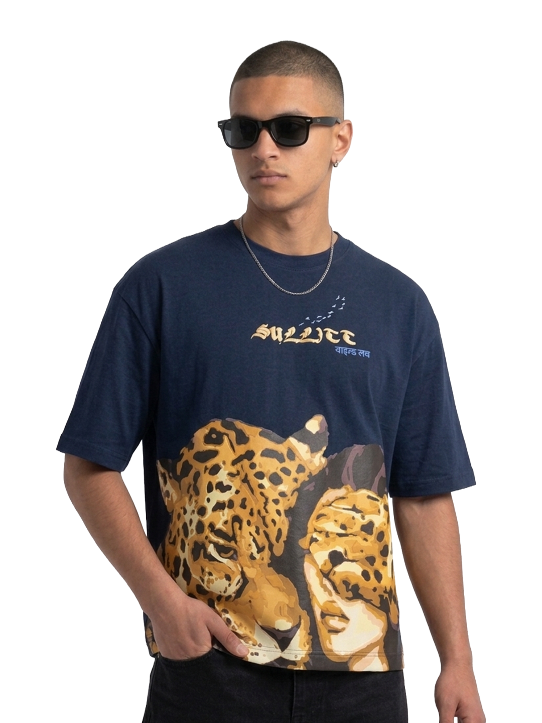 WILD LOVE LEOPARD TEE