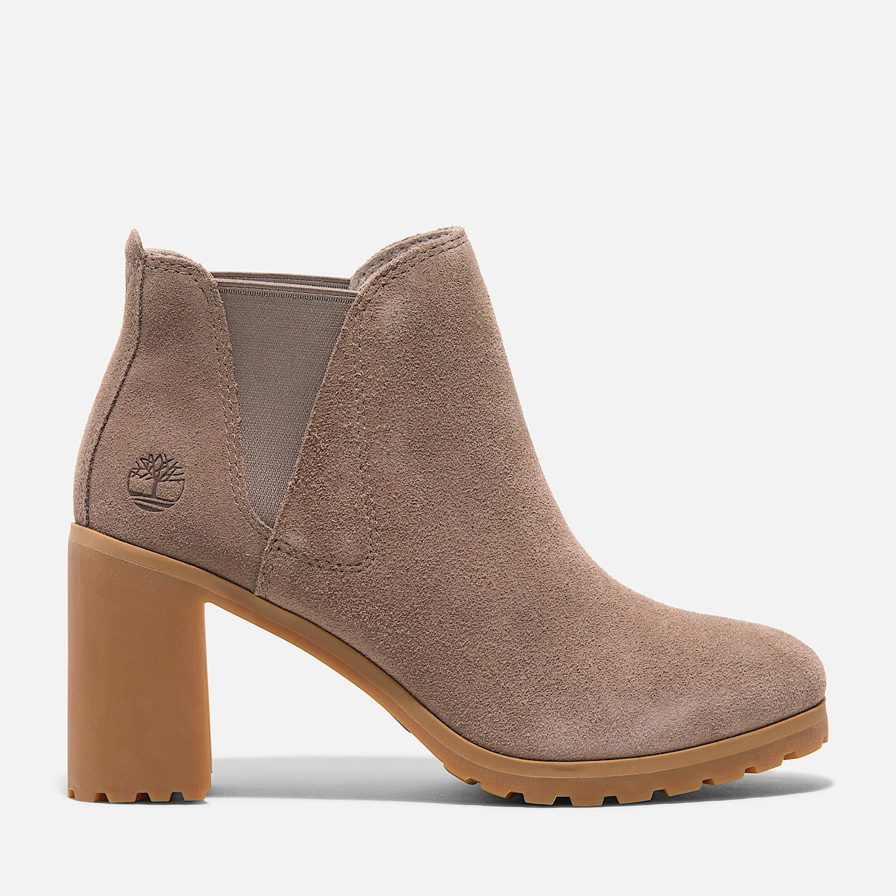 Timberland Women'S Allington Chelsea Boot Taupe Suede