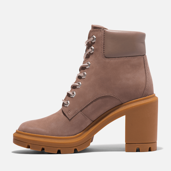 Timberland Allington Heights Boot Taupe Nubuck Women'S